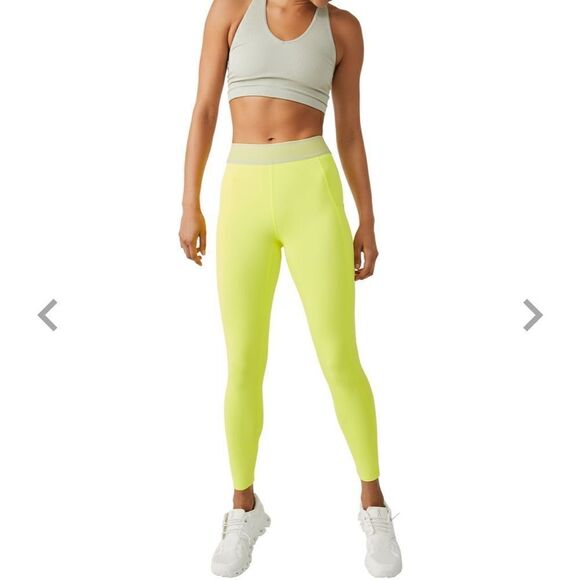 NWT Free People Movement Endurance Tight Leggings Papaya Green M - Picture 5 of 10